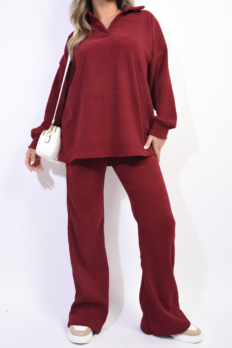 Lieldesigns Collared Long Sleeve & Trouser Co-ord Set