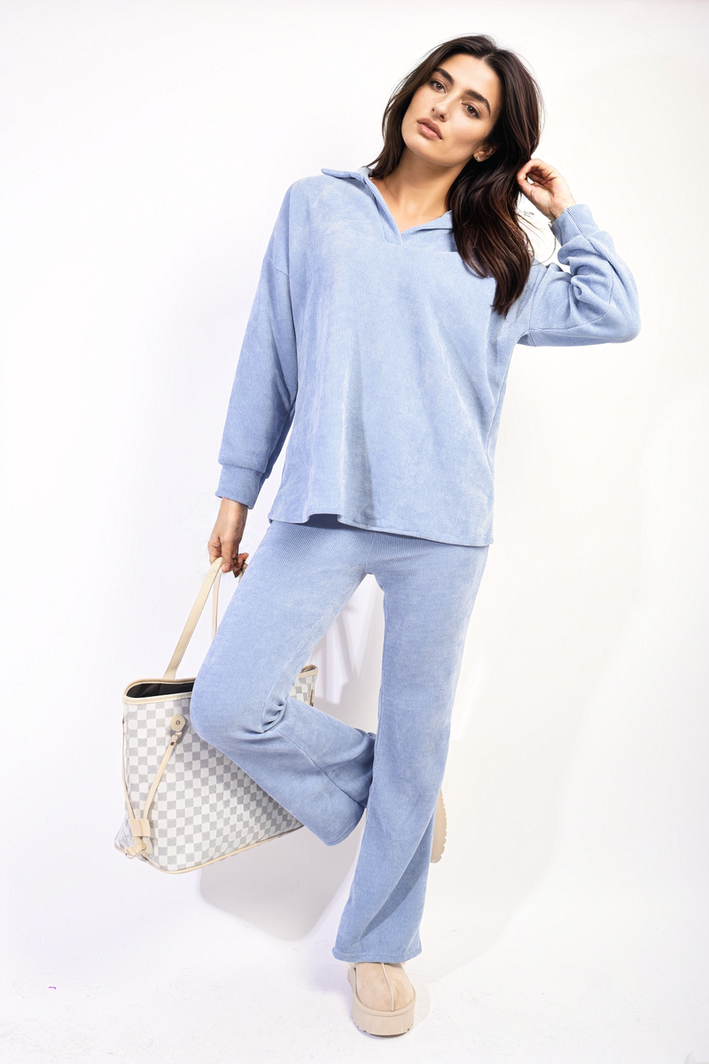 Lieldesigns Collared Long Sleeve & Trouser Co-ord Set