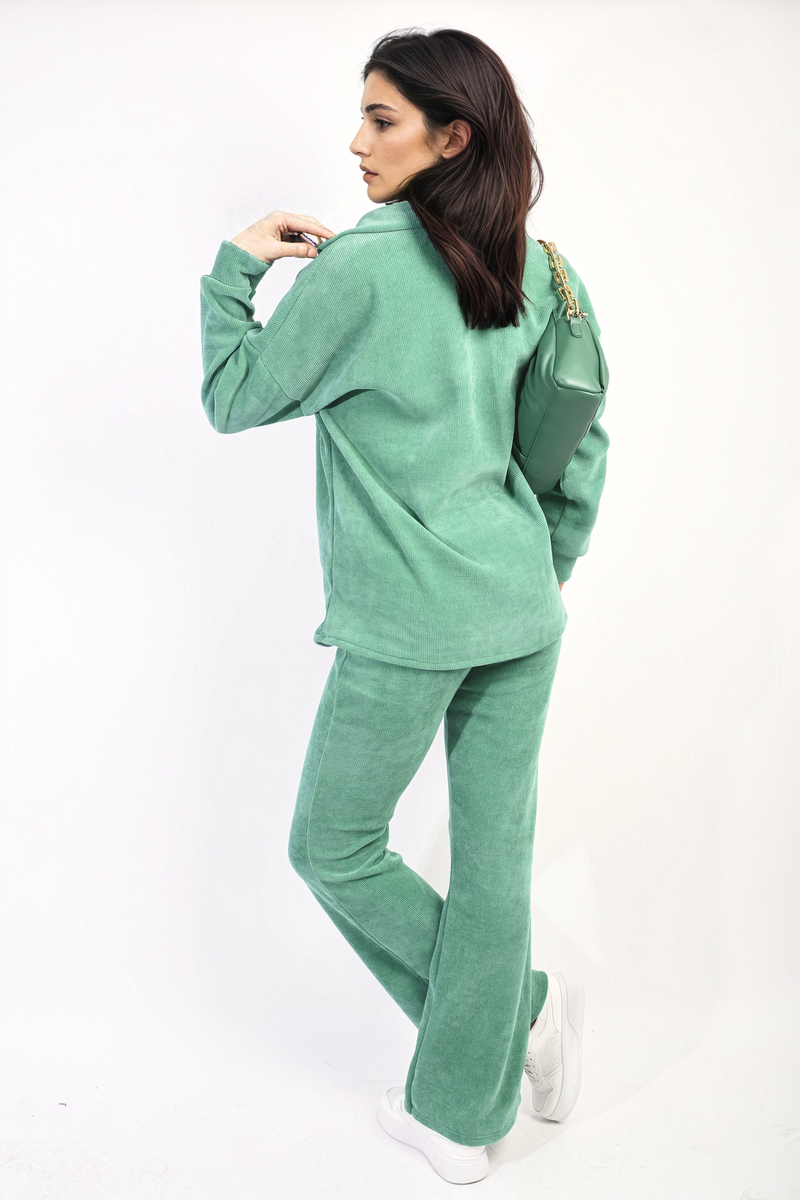 Lieldesigns Collared Long Sleeve & Trouser Co-ord Set