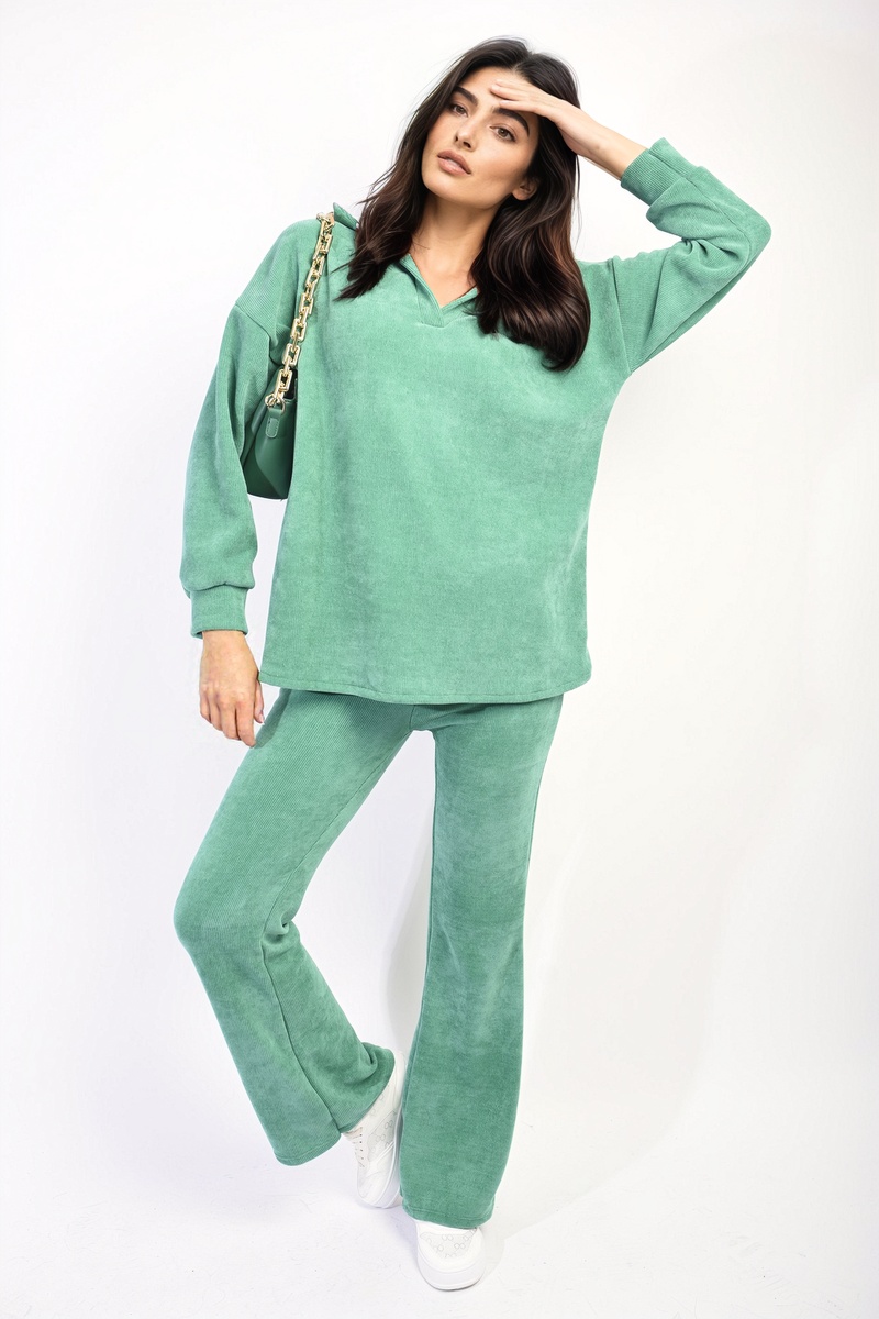 Lieldesigns Collared Long Sleeve & Trouser Co-ord Set