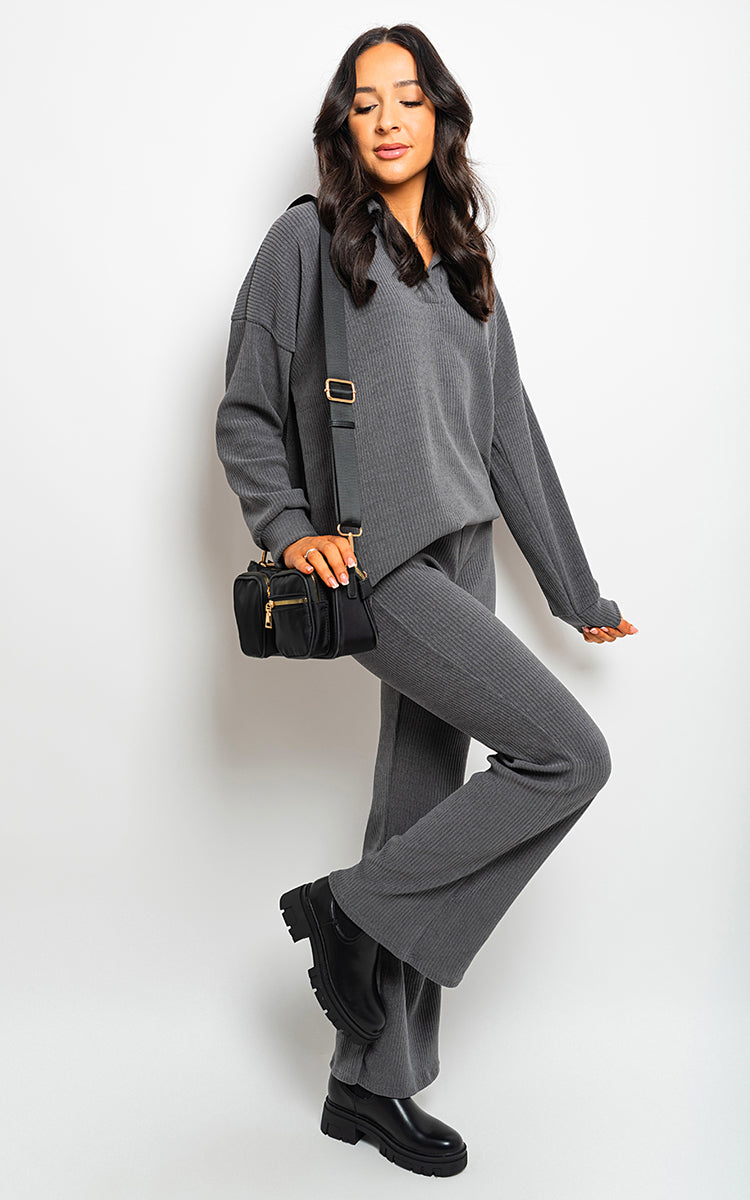 Lieldesigns Collared Long Sleeve & Trouser Co-ord Set
