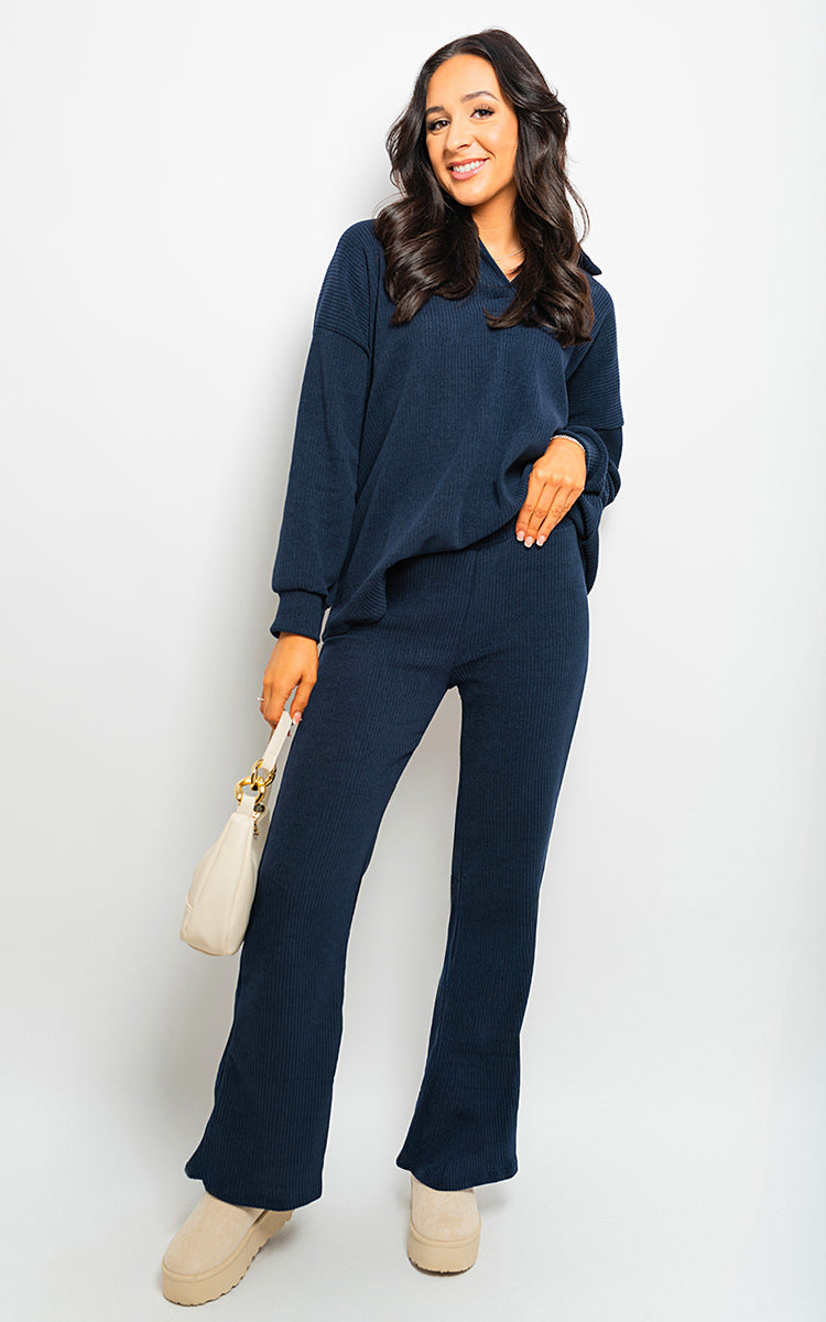 Lieldesigns Collared Long Sleeve & Trouser Co-ord Set