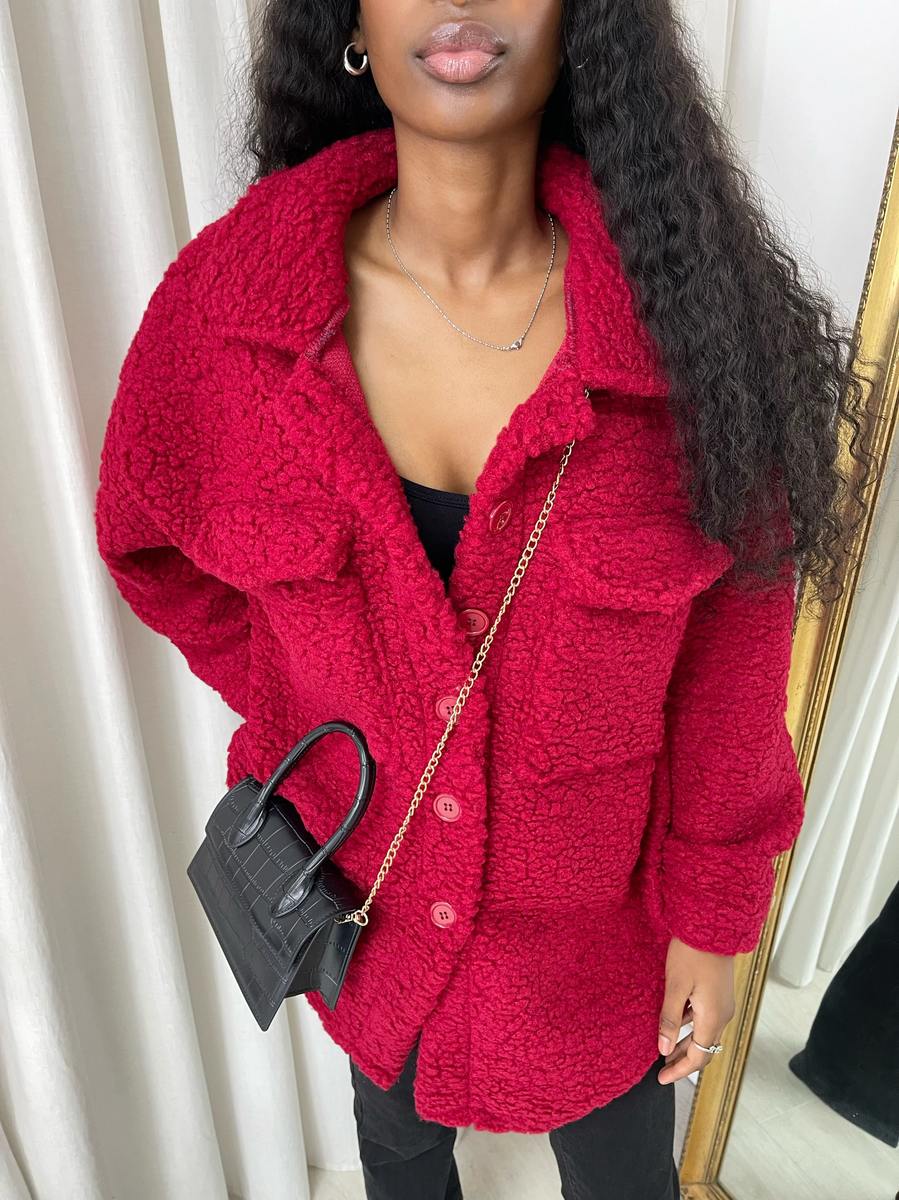 "Stylish button-down collared winter coat jacket for women in classic black, perfect for cold weather and formal occasions."
