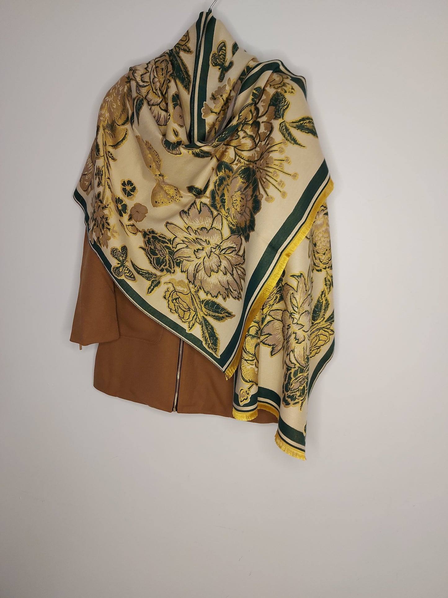 Autumn/Winter Women Floral Print Scarf