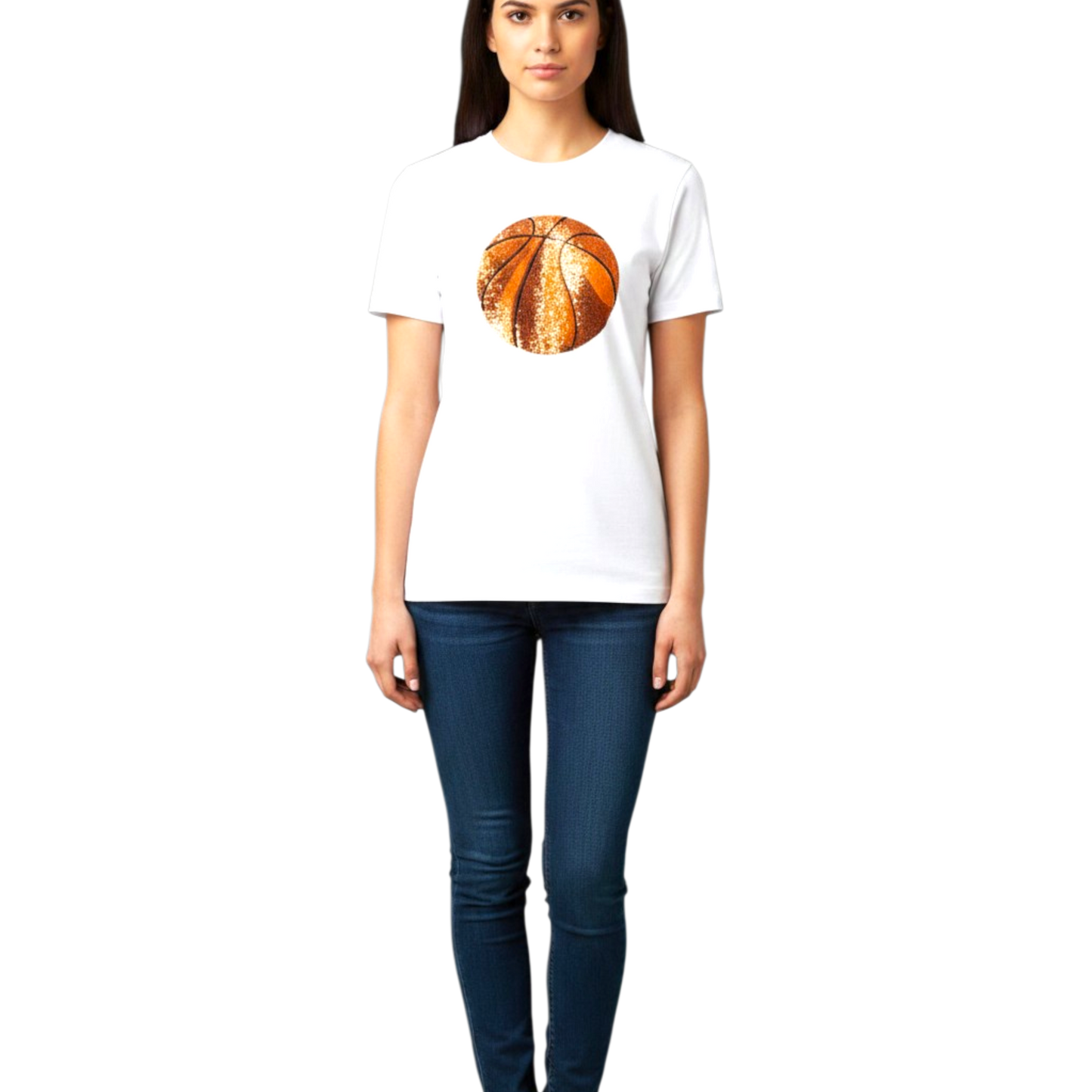 Basketball Sequin T-Shirt