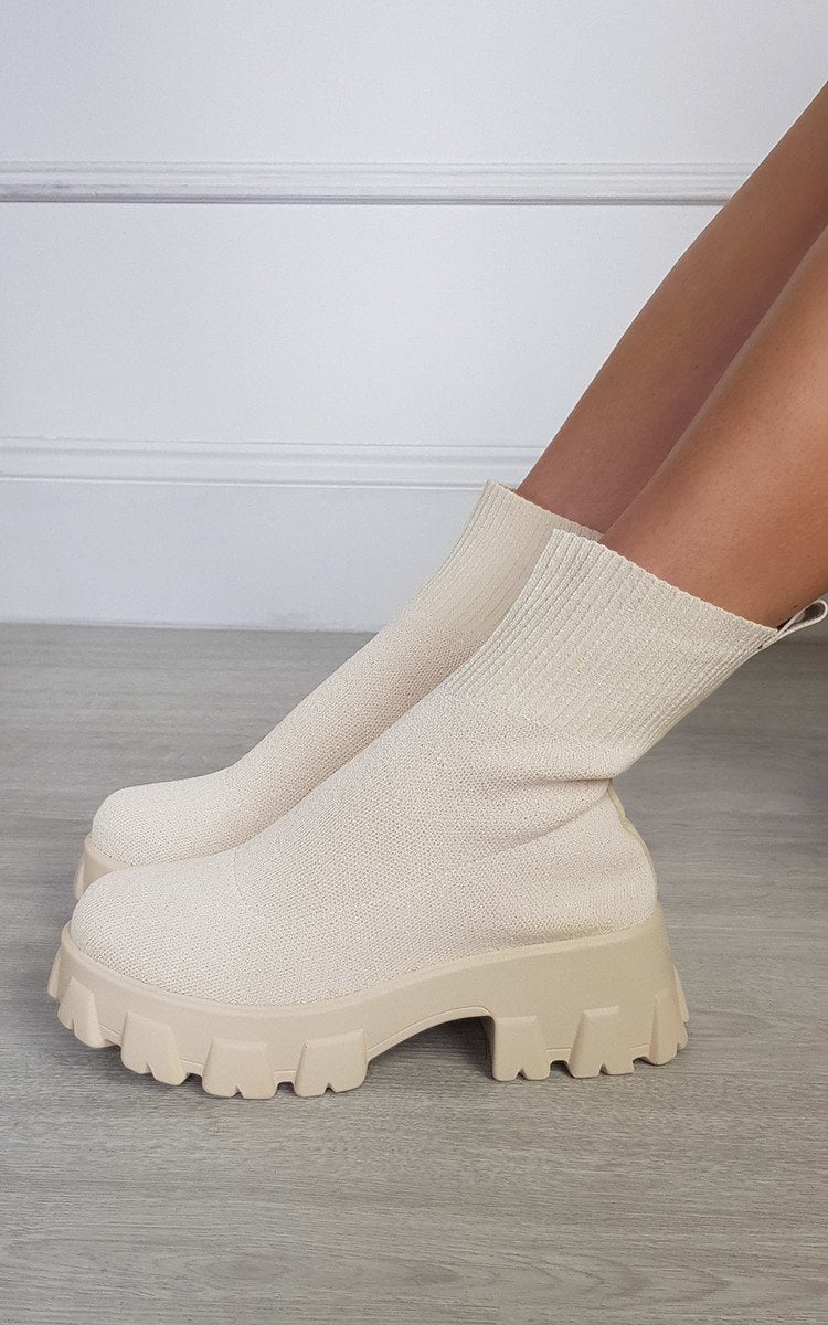 Chunky Sock Boots