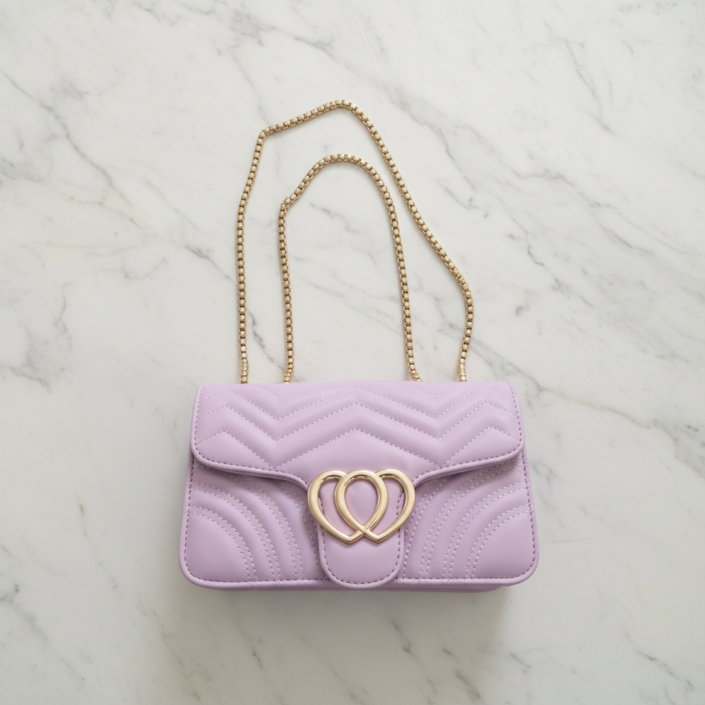 Lilac Flat Lay